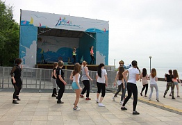 Открытый урок на Набережной. 2013