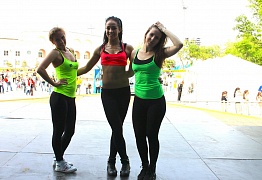 Открытый урок на Набережной. 2013