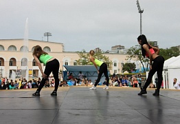 Открытый урок на Набережной. 2013