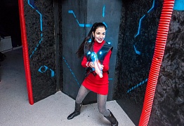 Совместный отдых - поход в lasertag