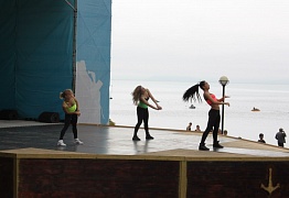 Открытый урок на Набережной. 2013