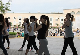 Открытый урок на Набережной. 2013