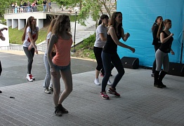 Открытый урок на Набережной. 2013