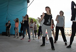 Открытый урок на Набережной. 2013