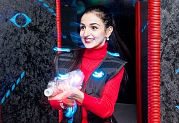 Совместный отдых - поход в lasertag
