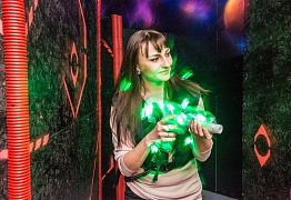 Совместный отдых - поход в lasertag