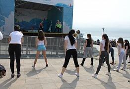 Открытый урок на Набережной. 2013