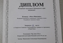 Регалии СТ "Mix Dance"