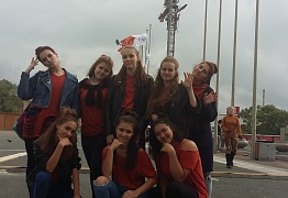 Выступление на городском Дне Тигра