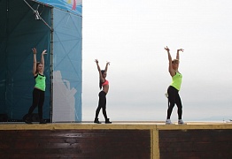 Открытый урок на Набережной. 2013