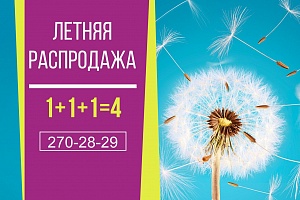 АКЦИЯ 1+1+1=4