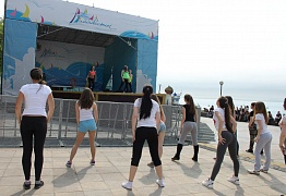 Открытый урок на Набережной. 2013