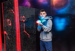 Совместный отдых - поход в lasertag