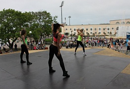 Открытый урок на Набережной. 2013