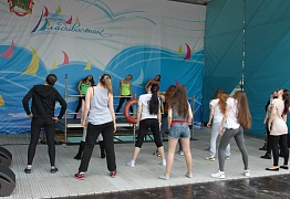 Открытый урок на Набережной. 2013