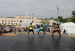 Открытый урок на Набережной. 2013