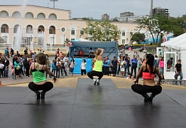 Открытый урок на Набережной. 2013