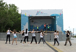 Открытый урок на Набережной. 2013