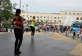 Открытый урок на Набережной. 2013