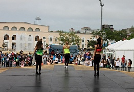 Открытый урок на Набережной. 2013