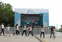 Открытый урок на Набережной. 2013