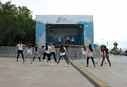 Открытый урок на Набережной. 2013